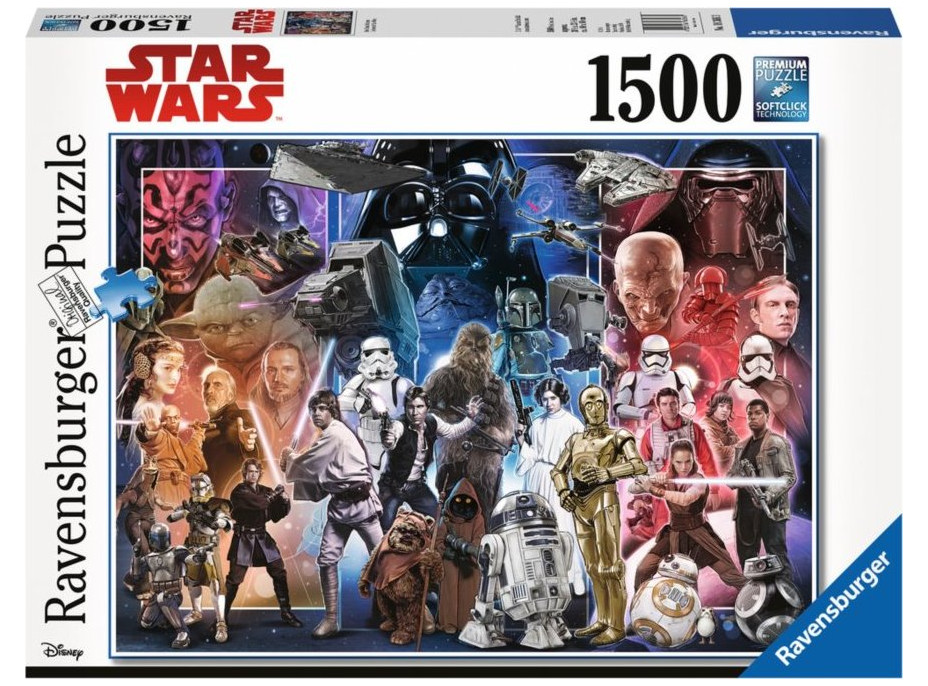 RAVENSBURGER Puzzle Svet Star Wars 1500 dielikov