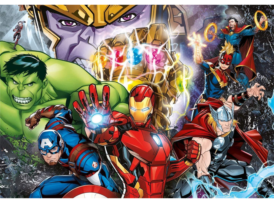 CLEMENTONI Brilliant puzzle Marvel: Avengers 104 dielikov