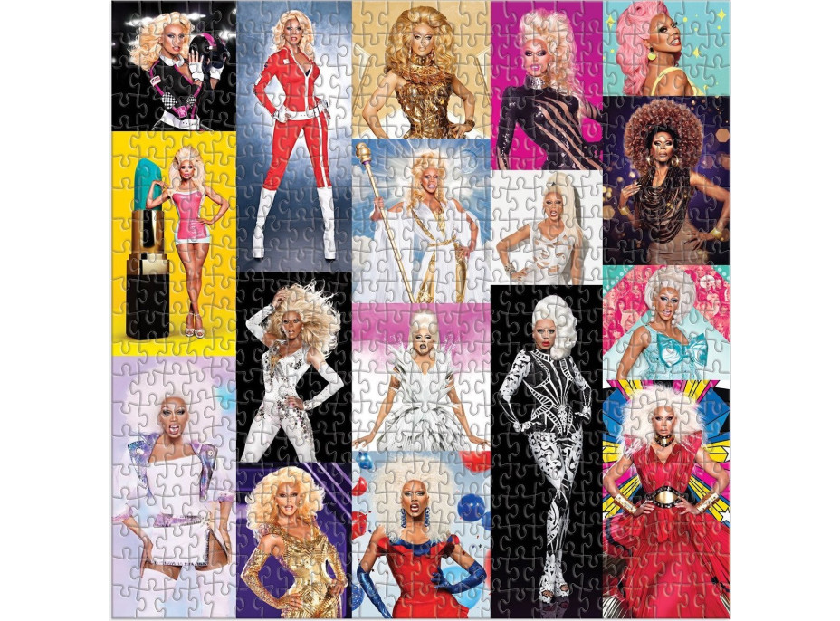 GALISON Štvorcové puzzle RuPaul&#39;s Drag Race 500 dielikov