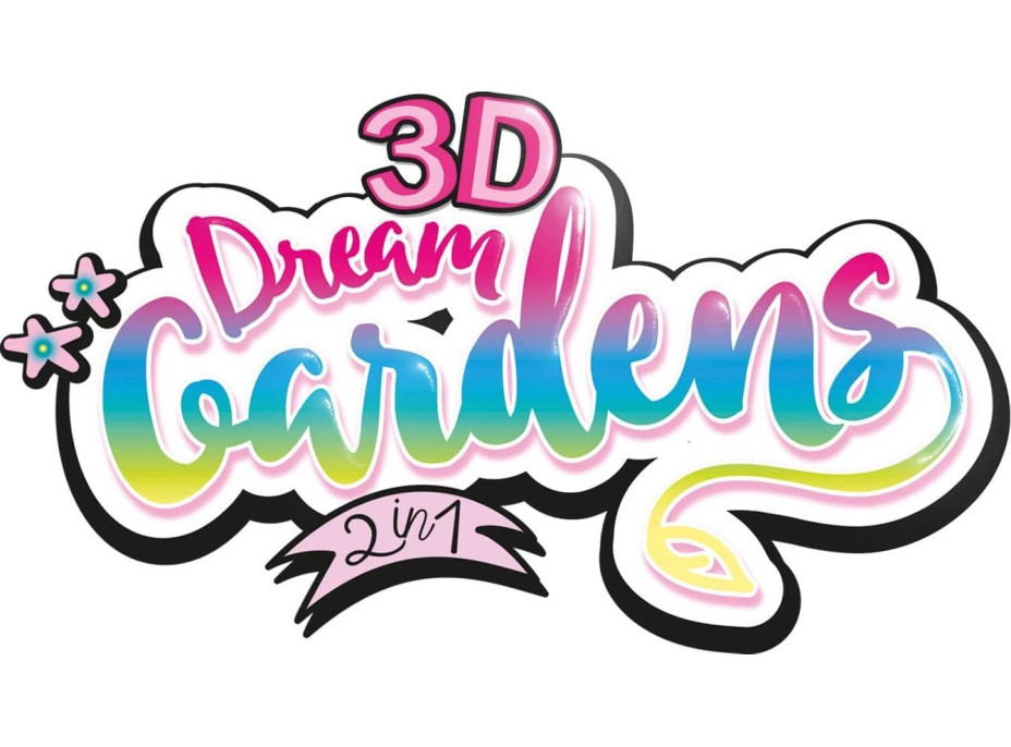 EDUCA Kreatívna súprava 3D Dream Gardens: Dom na strome 2v1