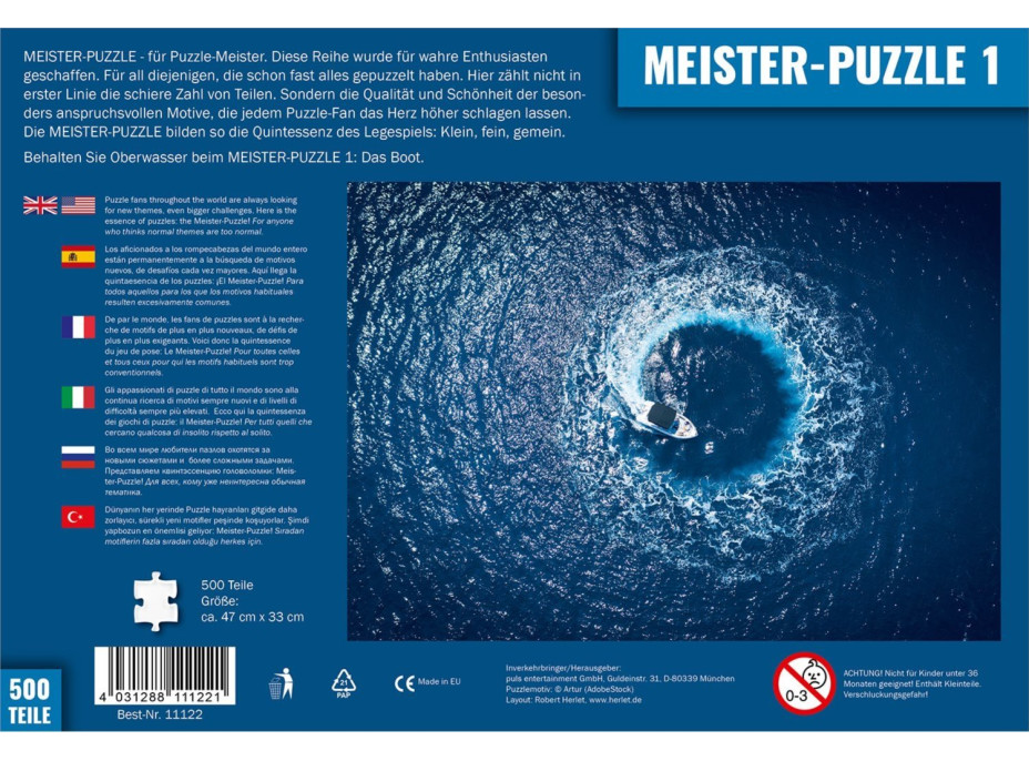 PULS ENTERTAINMENT Meister-Puzzle 1: Loď 500 dielikov