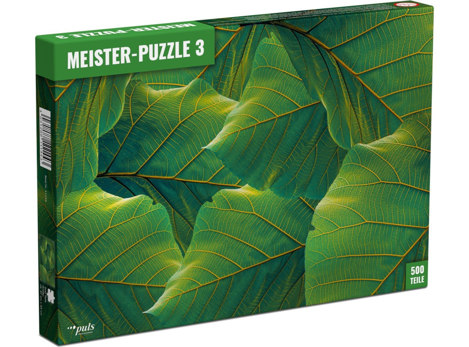 PULS ENTERTAINMENT Meister-Puzzle 3: Listy 500 dielikov