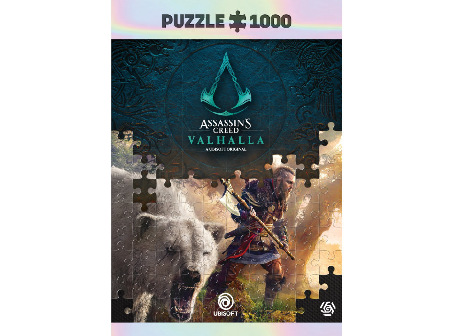 GOOD LOOT Puzzle Assassin&#39;s Creed Valhalla - Eivor & Polar Bear 1000 dielikov