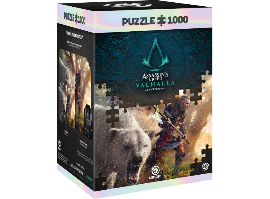 GOOD LOOT Puzzle Assassin&#39;s Creed Valhalla - Eivor & Polar Bear 1000 dielikov