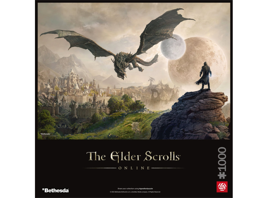 GOOD LOOT Puzzle Elder Scrolls Online - Elsweyr 1000 dielikov