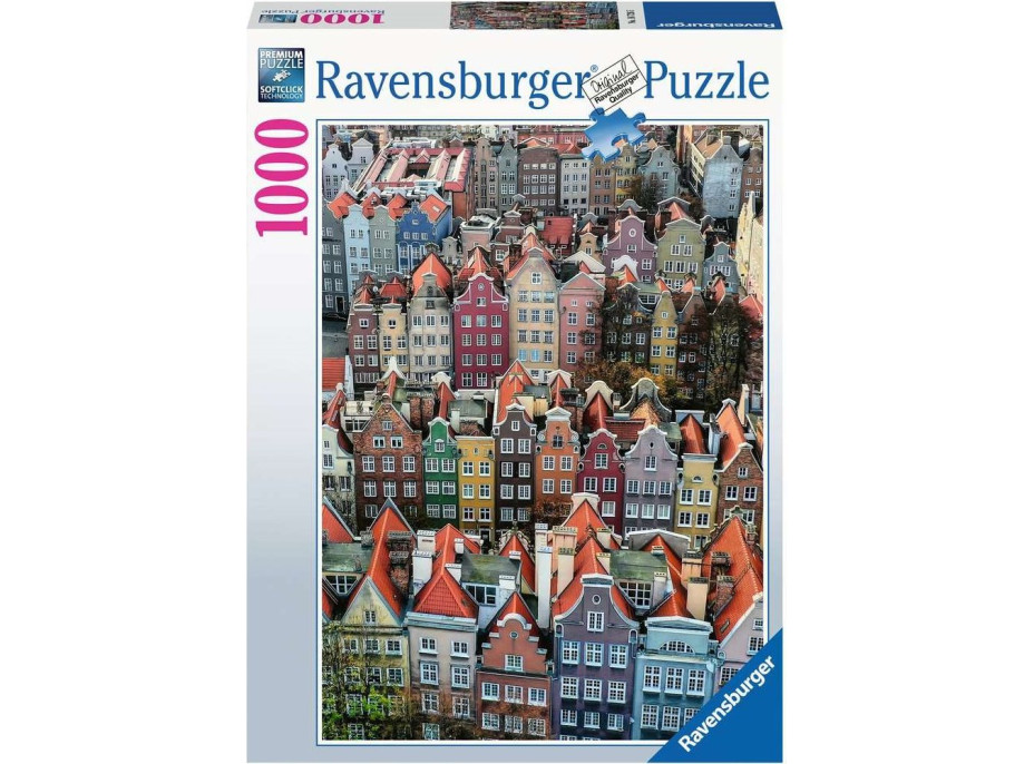 RAVENSBURGER Puzzle Gdansk, Poľsko 1000 dielikov