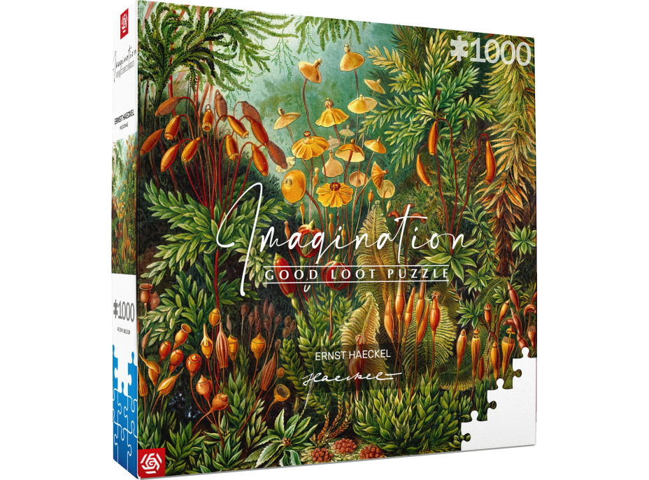 GOOD LOOT Puzzle Imagination: Ernst Haeckel - Muscinae 1000 dielikov