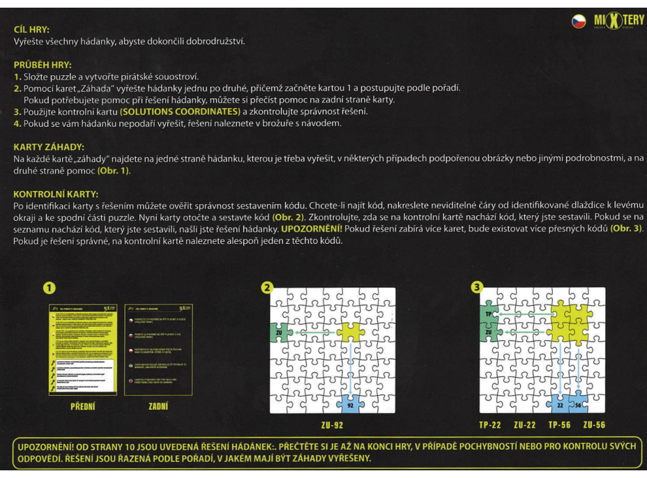 CLEMENTONI Puzzle MIXTERY Pirátsky poklad 300 dielikov