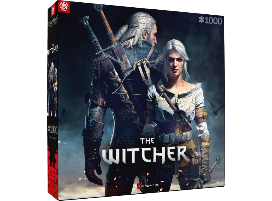 GOOD LOOT Puzzle Witcher - Geralt & Ciri 1000 dielikov