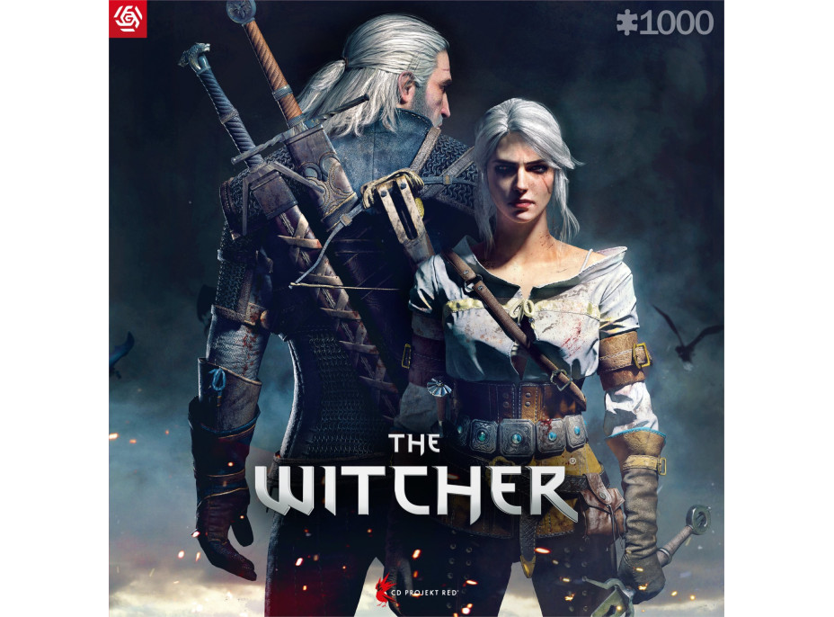 GOOD LOOT Puzzle Witcher - Geralt & Ciri 1000 dielikov