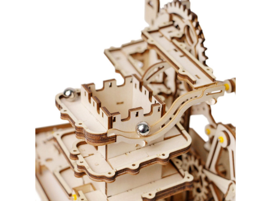 ROBOTIME Roker 3D drevené puzzle Guličková dráha: Climber 233 dielikov