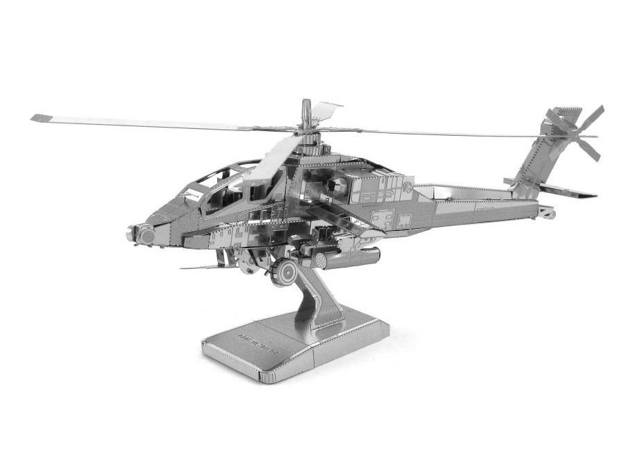 METAL EARTH 3D puzzle Vrtuľník AH-64 Apache