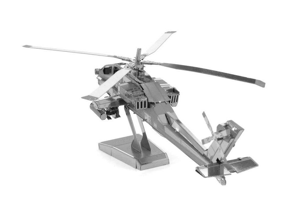 METAL EARTH 3D puzzle Vrtuľník AH-64 Apache