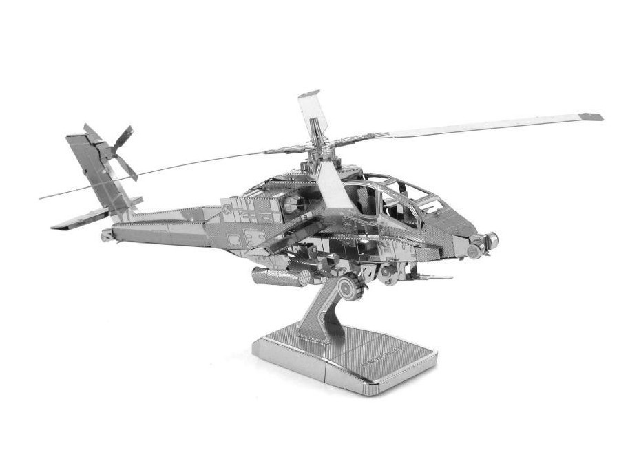 METAL EARTH 3D puzzle Vrtuľník AH-64 Apache