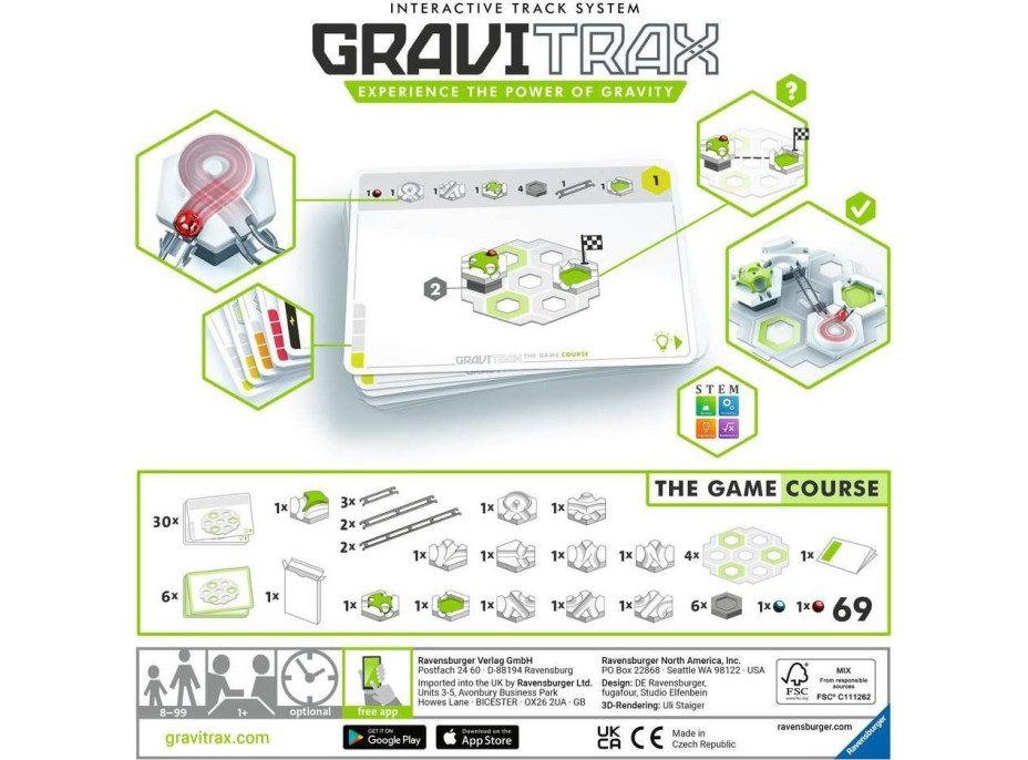 RAVENSBURGER Hra GraviTrax The Game: Kurz