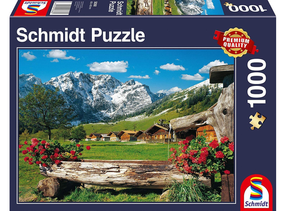 SCHMIDT Puzzle Horský raj 1000 dielikov