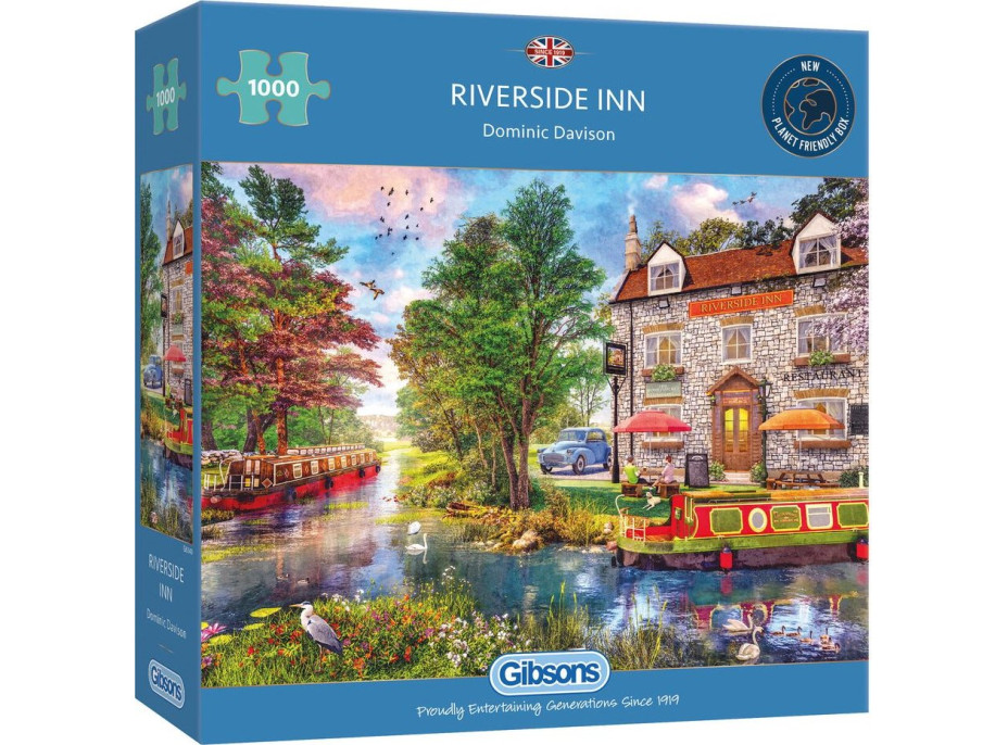 GIBSONS Puzzle Hotel Riverside Inn 1000 dielikov