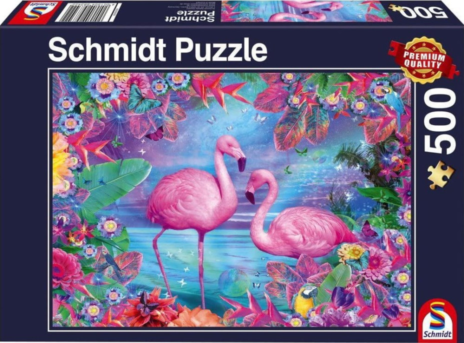 SCHMIDT Puzzle Plameniaky 500 dielikov