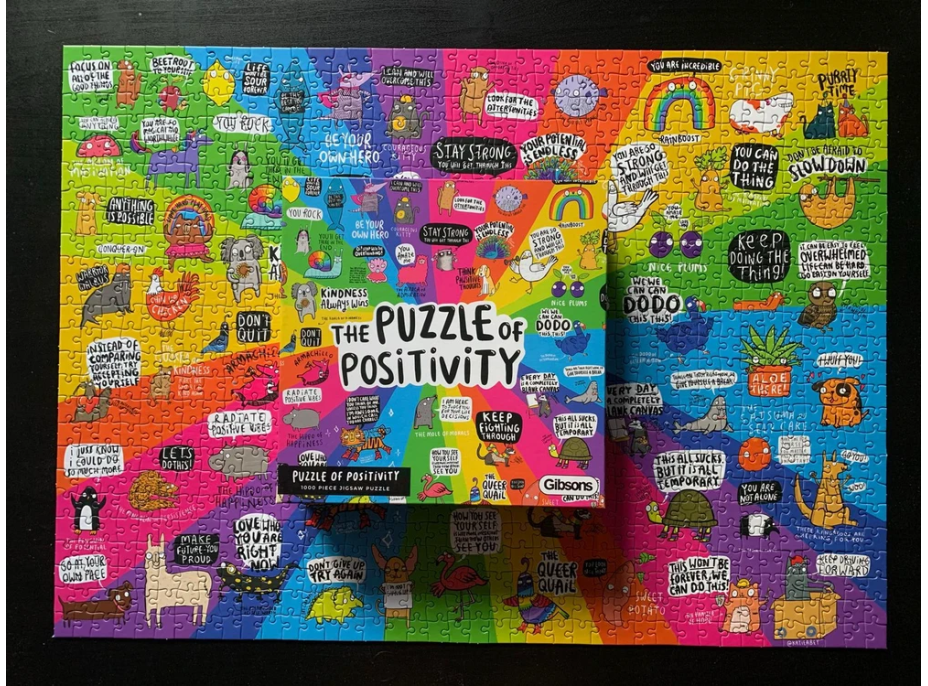 GIBSONS Puzzle pozitívneho myslenia 1000 dielikov