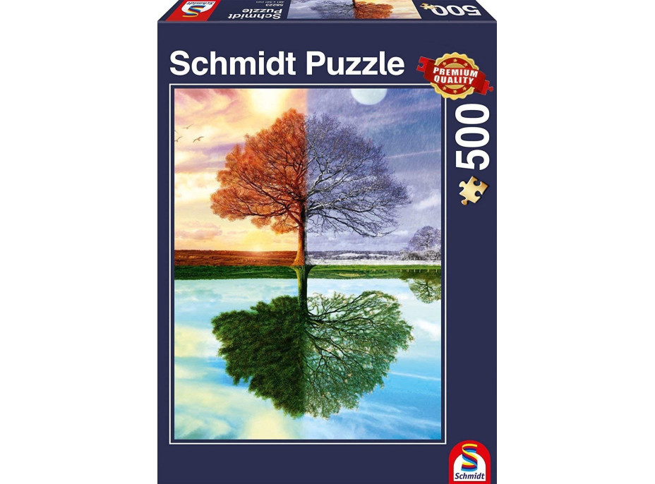 SCHMIDT Puzzle Strom štyroch období 500 dielikov