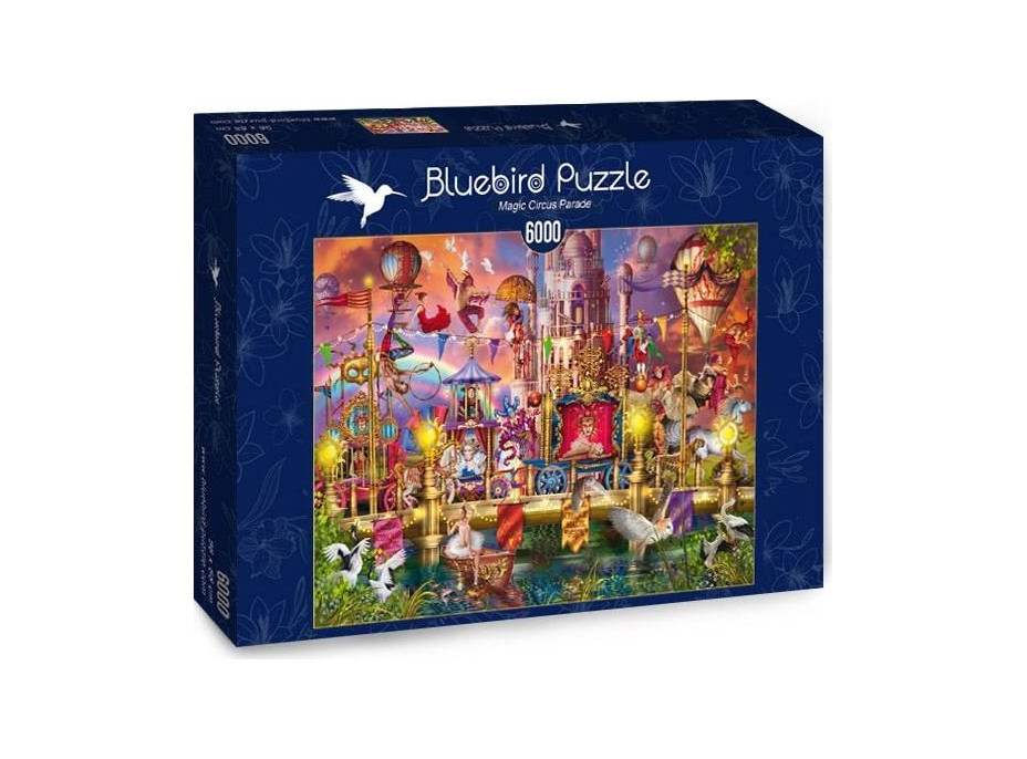 BLUEBIRD Puzzle Kúzelná cirkusová prehliadka 6000 dielikov