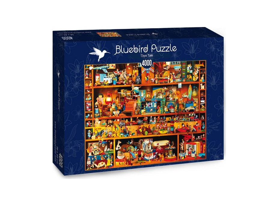 BLUEBIRD Puzzle Hračky 4000 dielikov