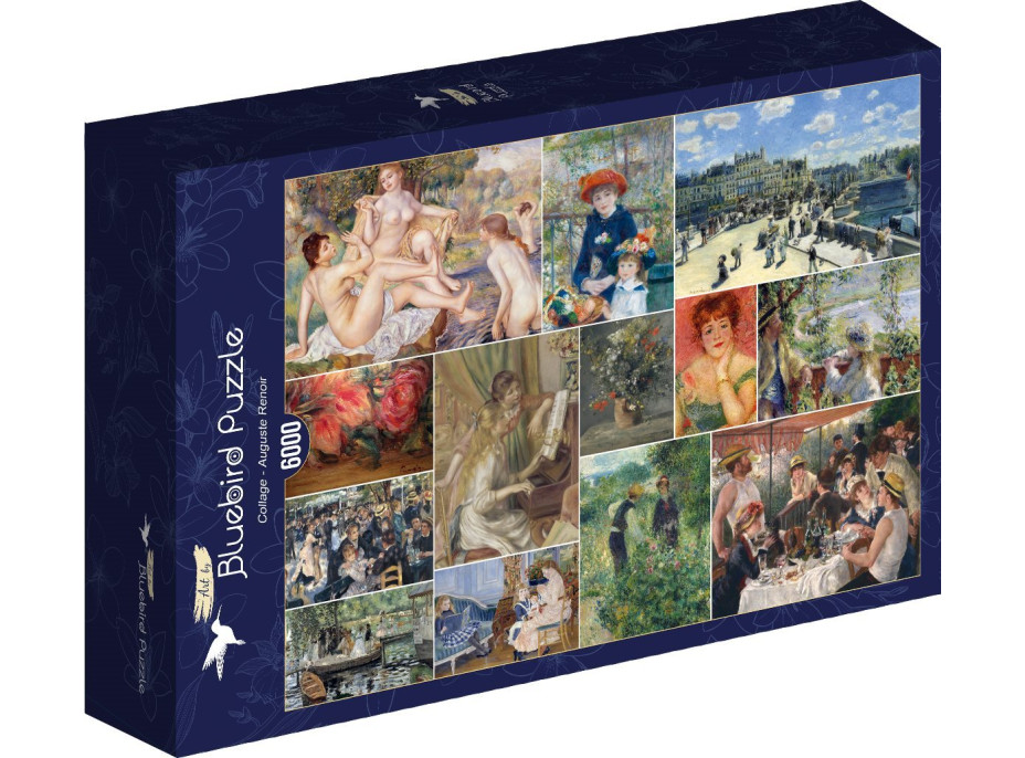 BLUEBIRD Puzzle Koláž obrazov: Auguste Renoir 6000 dielikov