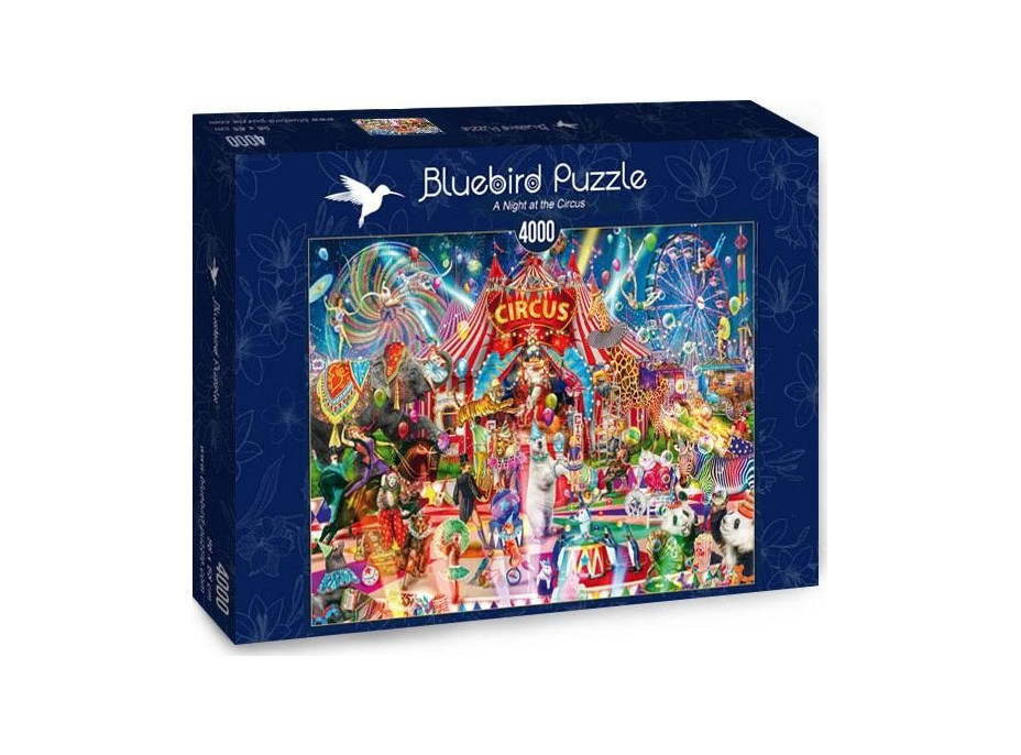 BLUEBIRD Puzzle Noc v cirkuse 4000 dielikov