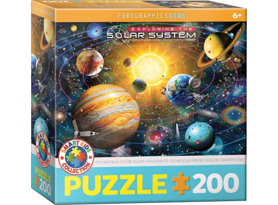 EUROGRAPHICS Puzzle Preskúmaj slnečnú sústavu 200 dielikov