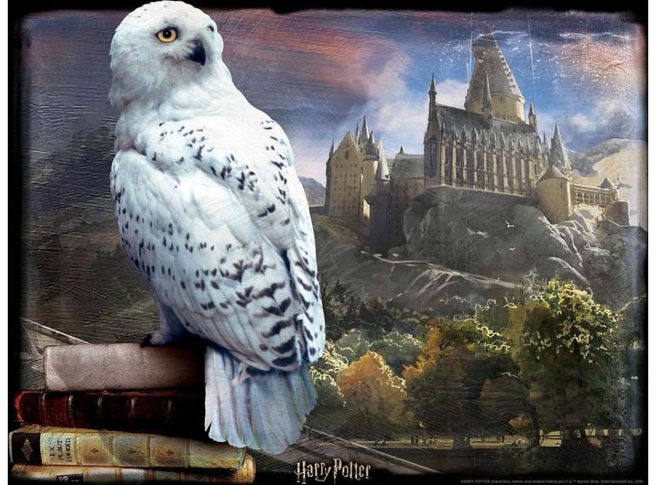 PRIME 3D Puzzle Harry Potter: Hedviga 3D 500 dielikov