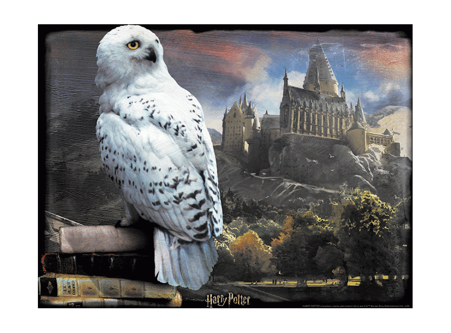 PRIME 3D Puzzle Harry Potter: Hedviga 3D 300 dielikov