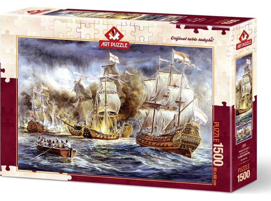 ART PUZZLE Puzzle Lodná bitka 1500 dielikov