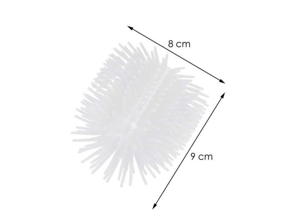 Náhradná silikónová hlavica WC štetky - otvor 12 mm - biela