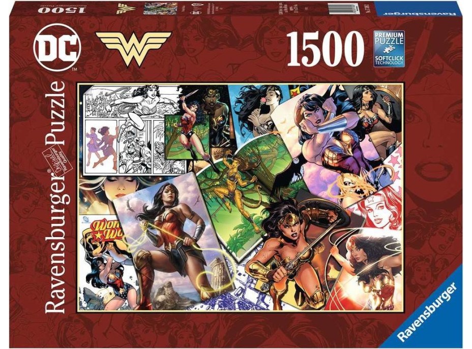 RAVENSBURGER Puzzle DC Comics: Wonder Woman 1500 dielikov