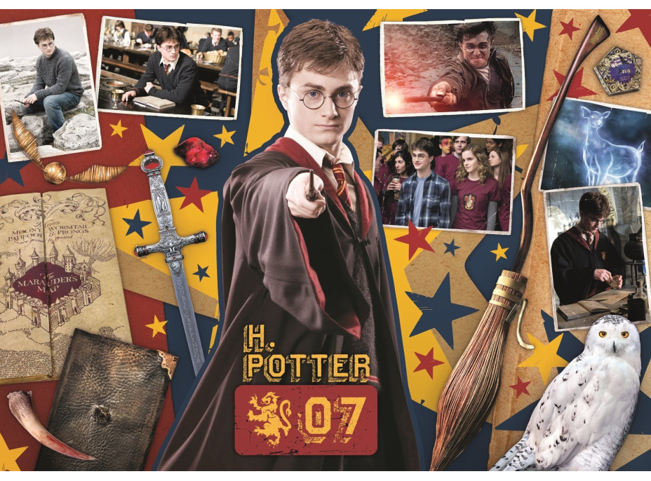 TREFL Puzzle Harry Potter: Ron, Hermiona a Harry 400 + 500 + 600 dielikov