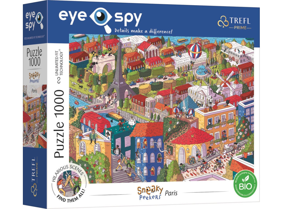 TREFL Puzzle UFT Eye-Spy: Paríž 1000 dielikov