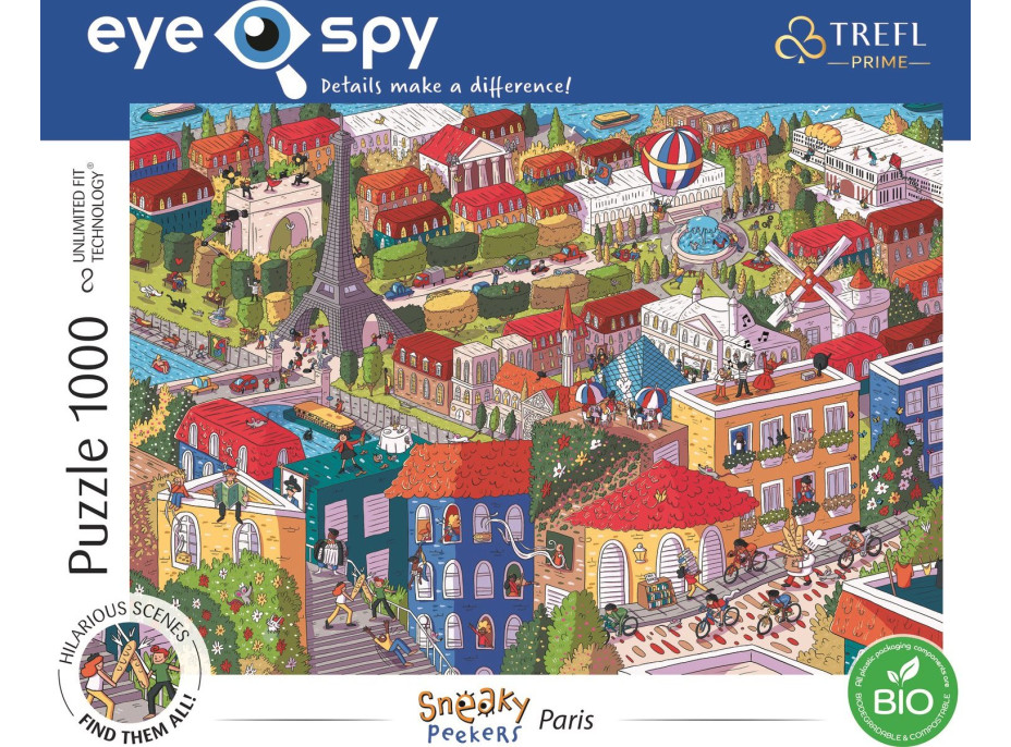 TREFL Puzzle UFT Eye-Spy: Paríž 1000 dielikov