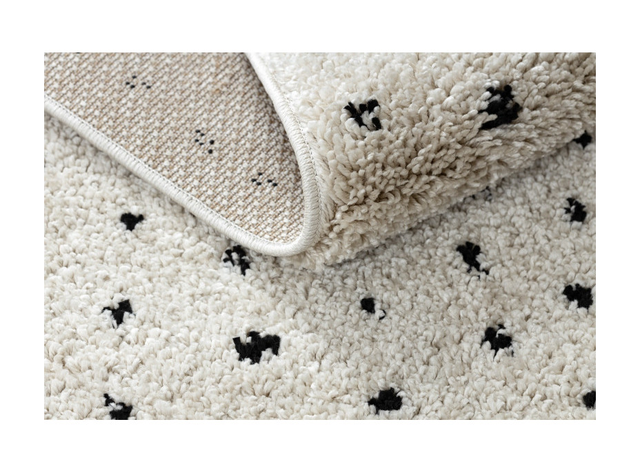 Behúň Berber Syla B752 dots cream